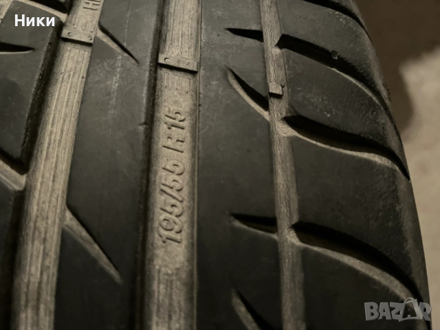 2 бр. 195/55/15 ДОТ 2019, снимка 4 - Гуми и джанти - 53683877