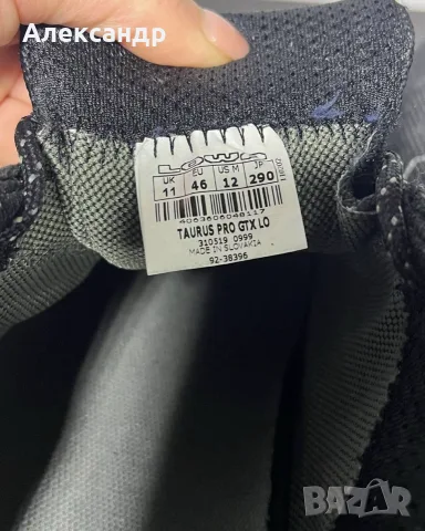 Lowa TAURUS PRO GTX LO - мъжки обувки. EU46, снимка 5 - Спортни обувки - 55871869