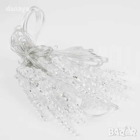 5405 Коледни лампички висулки, 28 Led, 270 cm, снимка 8 - Декорация за дома - 47813878