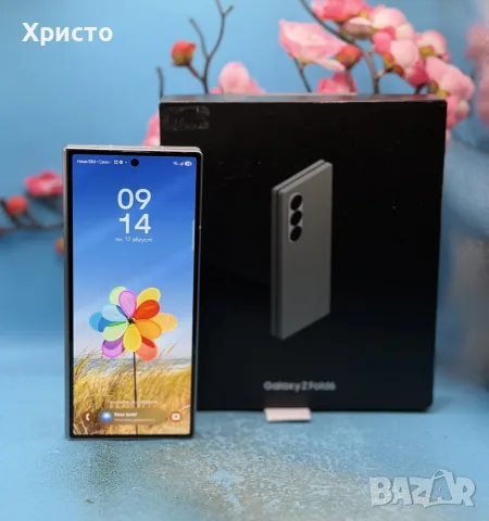 ГАРАНЦИОНЕН!!! Samsung Galaxy Z Fold7, 12GB RAM, 256GB, 5G, Silver Shadow + подарък 45W зарядно, снимка 2 - Samsung - 55752487