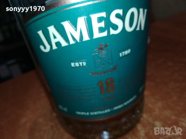jameson 18-празно шише за колекция 2310251243, снимка 10 - Колекции - 52153628