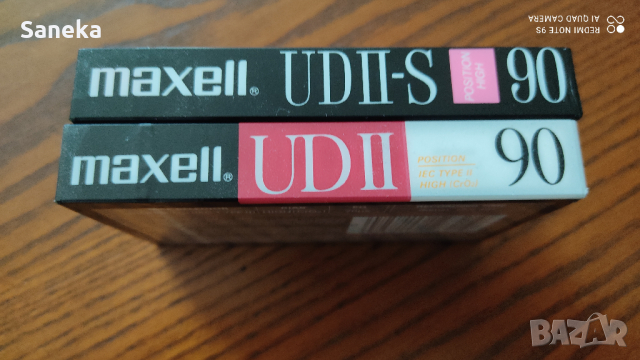 MAXELL UD II 90,UD II-S, снимка 3 - Аудио касети - 36511311
