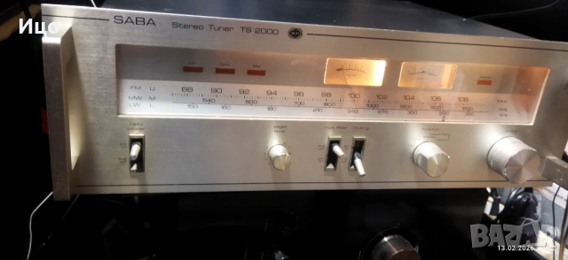 Saba TS 2000 стерео аналогов тунер., снимка 3 - Ресийвъри, усилватели, смесителни пултове - 53470720