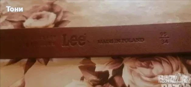 LEE ORIGINAL Нов Дамски Колан Изцяло от Естествена Кожа 135см. , снимка 4 - Колани - 51252172