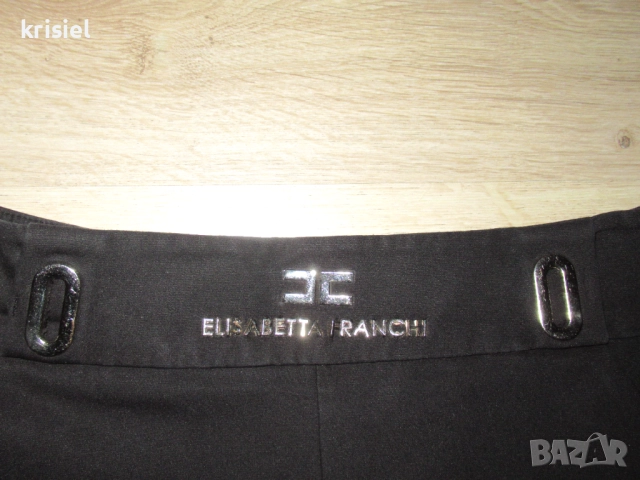 ELISABETTA FRANCHI--СТРАХОТЕН ПАНТАЛОН--XS номер, снимка 5 - Панталони - 52302344