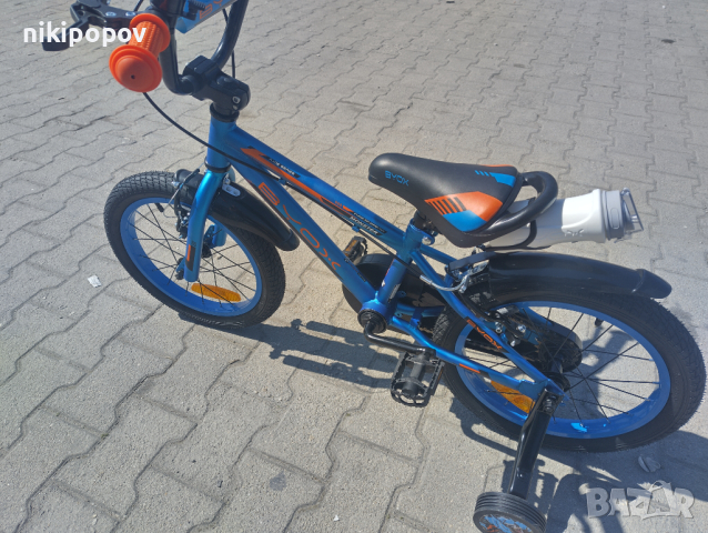 BYOX Велосипед 16" MONSTER син, снимка 11 - Велосипеди - 44923140