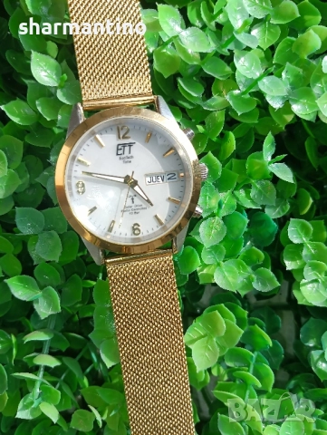 ETT Solar Drive Radio Controlled часовник - 190 лв, снимка 8 - Мъжки - 51704146