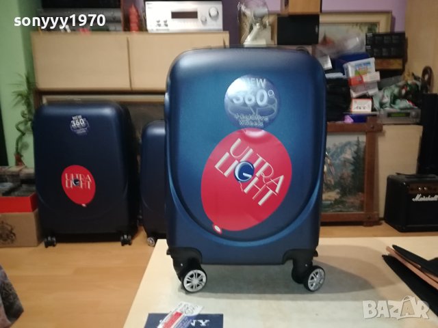 КУФАР НОВ С КОЛЕЛЦА И ТВЪРДИ СТРАНИЦИ 1108231743, снимка 6 - Куфари - 41828200