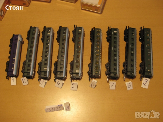 Вагони АРНОЛД (западна Германия) мащаб 1:160 N, снимка 9 - Колекции - 52510342