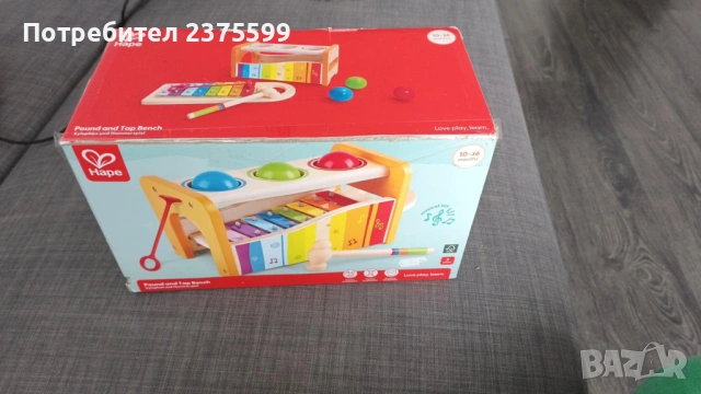 Ксилофон и чукче с топчета HaPe, снимка 4 - Образователни игри - 53062567