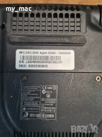 Acer Aspire 6930 ZK2 на части, снимка 9 - Части за лаптопи - 55825581