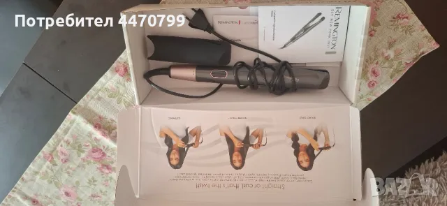 Преса за коса REMINGTON S6606 Curl and SStraight Confidence, снимка 4 - Преси за коса - 50341390