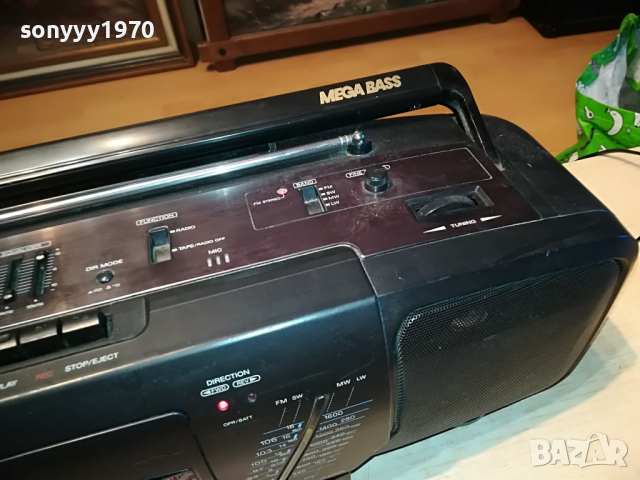 SONY CFS-D30L MEGA BASS & REVERSE 1004222127, снимка 12 - Радиокасетофони, транзистори - 36411852