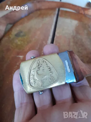 Стар кожен колан #10, снимка 2 - Други ценни предмети - 48837404