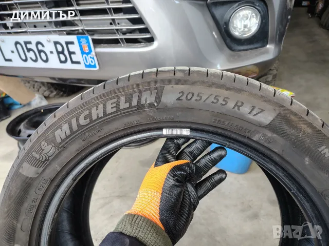 2бр.летни гуми MICHELIN 205 55 17 DOT23 цена за брой, снимка 3 - Гуми и джанти - 55708062