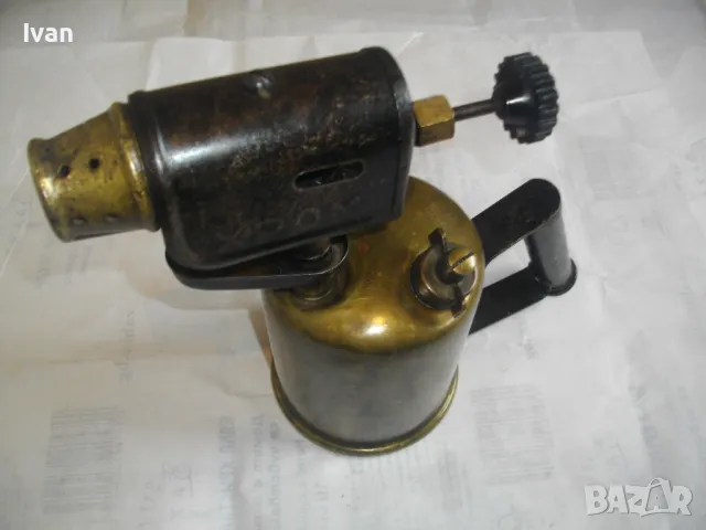 БЪЛГАРСКА СОЦ 1973г. БЕНЗИНОВА ГОРЕЛКА ХРОМ СИЛИСТРА ОТЛИЧНО СЪСТОЯНИЕ ПОЧТИ НОВА 1 ЛИТЪР С ИГЛА , снимка 6 - Други инструменти - 48235270