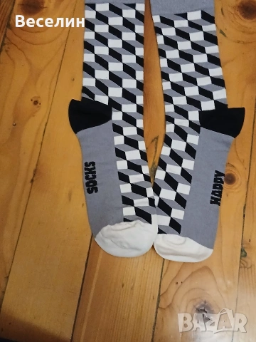 Шарени чорапи , снимка 5 - Дамски чорапи - 53514657