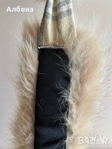 Яка / шал естествен косъм от лисица , снимка 4 - Шалове - 38879420