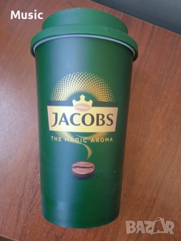 ✅ Jacobs голяма термочаша / термо чаша за кафе, капучино, чай или др.