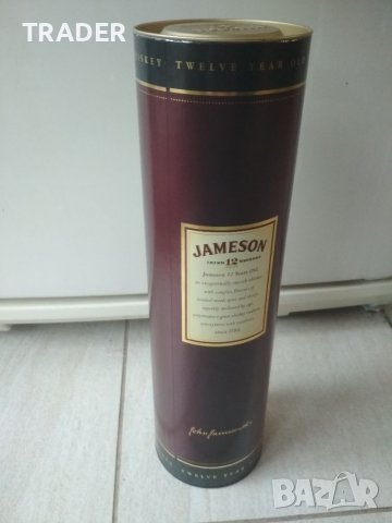 Кутия от уиски JAMESON 1780  12 YO  Glenfidich 700мл, снимка 4 - Други - 39062883