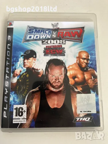 WWE Smack Down vs Raw 2008 за Playstation 3(PS3), снимка 1 - Игри за PlayStation - 49119517