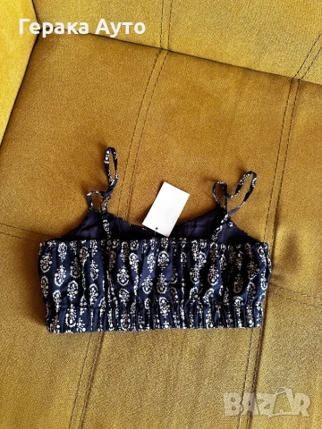 Къс дамски потник H&M, чисто нов с етикет, снимка 2 - Потници - 51372398