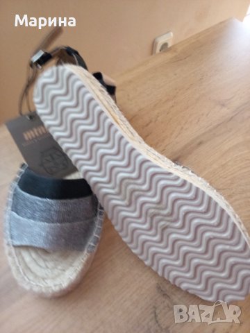 Дамски сандали - тип ЕСПАДРИЛИ - НОВИ, снимка 6 - Сандали - 41270853