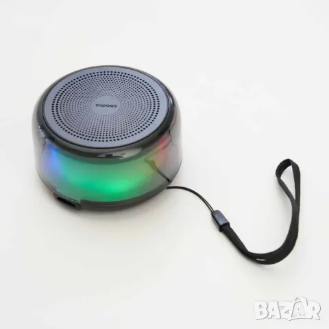 Безжичен високоговорител с цветни светлини AS-BS20, снимка 9 - Bluetooth тонколони - 49393230