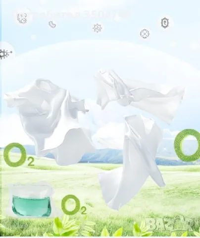 Капсули за пране. Подходящи за бели и цветни дрехи, снимка 4 - Перилни препарати и омекотители - 47780517