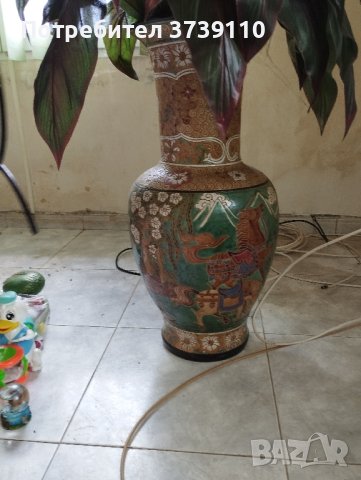 Стара ваза 300лв, снимка 4 - Вази - 41449036