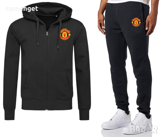  Екип / комплект горнище и долнище MANCHESTER UNITED / МАНЧЕСТЪР ЮНАЙТЕД - 2 цвята!