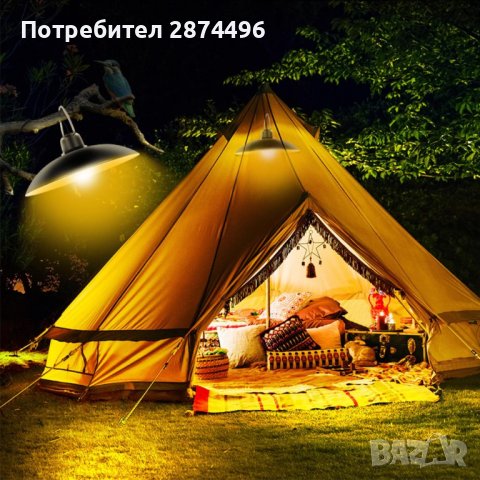 3957ДВОЕН Две лампи тип полилей , снимка 7 - Соларни лампи - 41574197