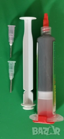 50гр 217°C KEK Original JPT-307-30g Sn96.5Ag3.0Cu0.5- безоловна паста тинол за запояване Китай, снимка 3 - Друга електроника - 53860703