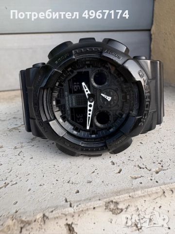 Casio G-Shock GA 100 , снимка 2 - Мъжки - 56352132