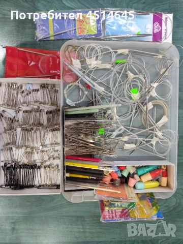 Игли за плетене, шиене, безопасни 