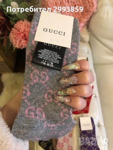 Чорапи Гучи *Gucci 3/4 + 7/8, снимка 6 - Други - 31964706