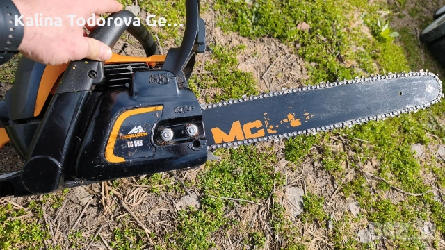 Продавам бензинов верижен трион на McCulloch CS 50S