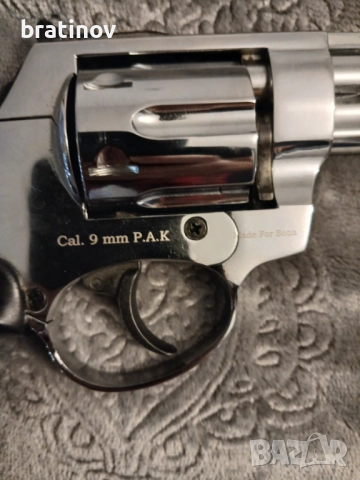 Револвер Газ Сигнален EKOL Viper 9 mm P.A.K., снимка 7 - Газово оръжие - 52683568