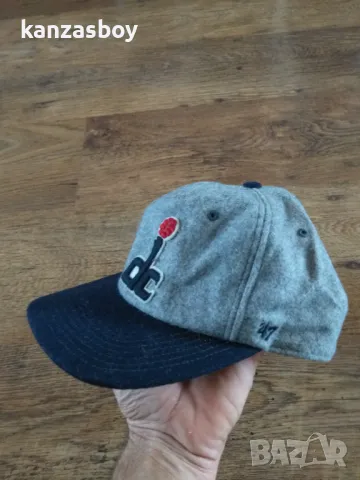 washington wizards wool snapback hat 47 brand - колекционерска баскетболна шапка КАТО НОВА , снимка 3 - Шапки - 47856408