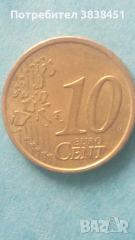 10 Euro Cent 2006 года Италия, снимка 2 - Нумизматика и бонистика - 42719496