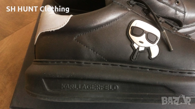 KARL LAGERFELD Размер EUR 43 / UK 9 естествена кожа 111-13-S, снимка 5 - Ежедневни обувки - 52228399
