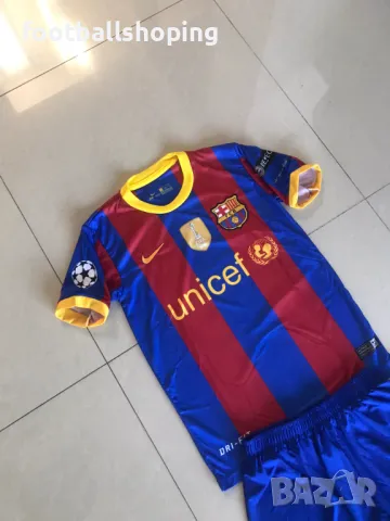 РЕТРО - Детски къс екип Барселона Роналдинио, снимка 8 - Детски комплекти - 47880105