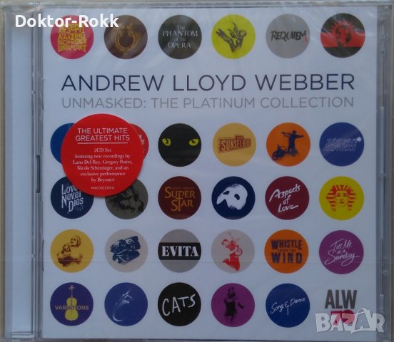 Andrew Lloyd Webber - Unmasked (The Platinum Collection) 2018, 2 CD