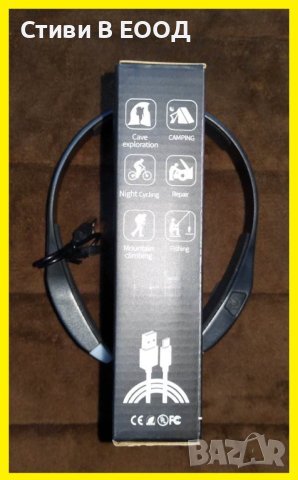 LED челник 5 функции вградена зареждаща батерия. Ново безплатна доставка., снимка 11 - Лед осветление - 40788251