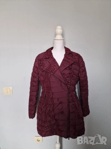 Страхотно дамско зимно яке палто DESIGIAL размер 42 , ново с етикет , снимка 5 - Якета - 52399350