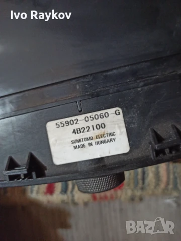Панел контрол климатроник за Toyota Avensis, 2003-2008г., 55902-05060-F, 5590205060G, 55900-05150 G, снимка 4 - Части - 51385536