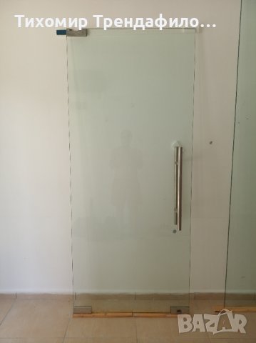 Стъклена врата и стъкла 10 мм за магазин или офис, снимка 2 - Витрини - 41564911