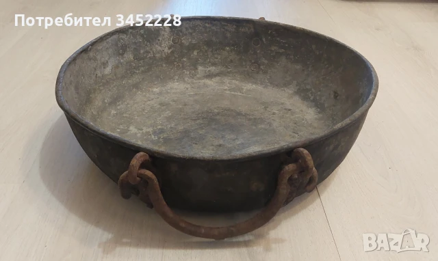 тава медна ретро голяма за ценители 