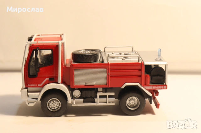 1:57 DEL PRADO IVECO КАМИОН ПОЖАРНА КОЛИЧКА ИГРАЧКА МОДЕЛ