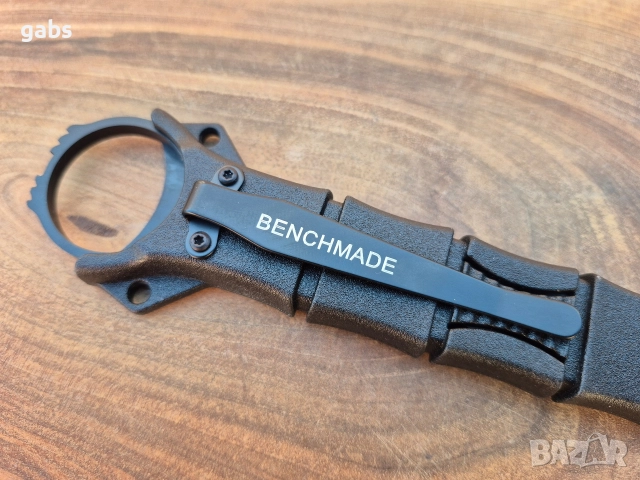 Нож Benchmade Socp Dagger с фиксирано острие и кания 176BK, снимка 6 - Ножове - 52867141